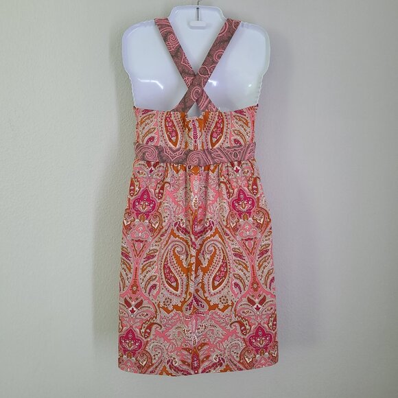 INC International Concepts Petite Paisley Print Sleeveless Dress Size small - Picture 4 of 10